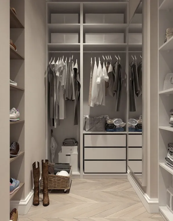 Dressing sur mesure, Mouscardès, Menuiserie Ludovic Gontero